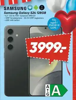 Bilka Samsung Galaxy S24 128GB, DKK 3999 tilbud