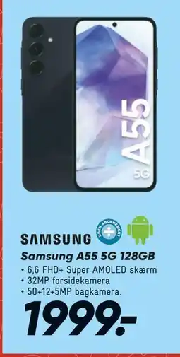 Bilka Samsung A55 5G 128GB, DKK 1999 tilbud