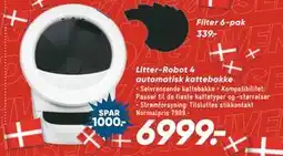 Bilka Litter-Robot 4 automatisk kattebakke, DKK 6999 tilbud