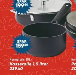 Bilka Kasserolle 1,5 liter, DKK 239.4 tilbud