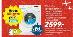 Bilka Vaskemaskine, DKK 2599 tilbud
