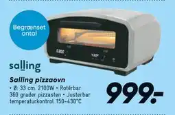 Bilka Salling pizzaovn, DKK 999 tilbud