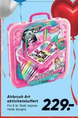 Bilka Airbrush Art aktivitetskuffert, DKK 229 tilbud