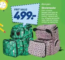 Bilka Skoletaske, DKK 499 tilbud