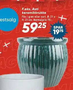 Bilka Asti keramikkrukke, DKK 59.25 tilbud