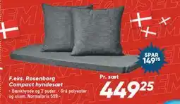 Bilka Rosenborg Compact hyndesæt, DKK 449.25 tilbud