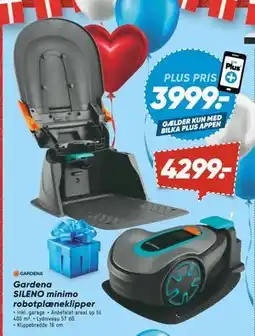 Bilka Gardena SILENO minimo robotplæneklipper, DKK 4299, App-pris tilbud