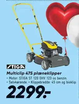 Bilka Multiclip 47S plæneklipper, DKK 2299 tilbud