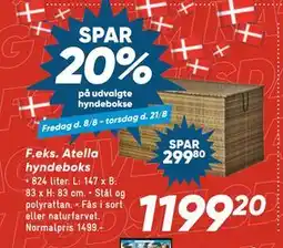 Bilka Atella hyndeboks, DKK 1199.2 tilbud