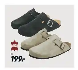 Bilka Ruskindsclogs til dame eller herre, DKK 199 tilbud