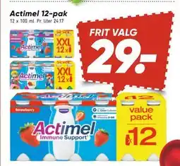 Bilka Actimel 12-pak, DKK 29 tilbud