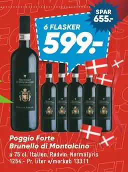 Bilka Poggio Forte Brunello di Montalcino, DKK 599 tilbud