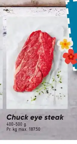 Bilka Chuck eye steak, DKK 75 tilbud