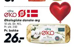 Bilka Økologiske danske æg, DKK 26 tilbud