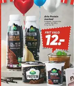 Bilka Arla Protein marked, DKK 12 tilbud