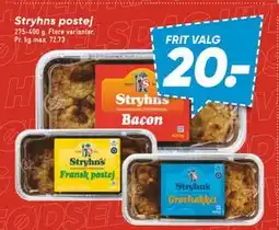 Bilka Stryhns postej, DKK 20 tilbud