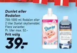 Bilka Dunlet eller Rodalon, DKK 39 tilbud