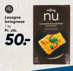 Bilka Lasagne bolognese, DKK 50 tilbud