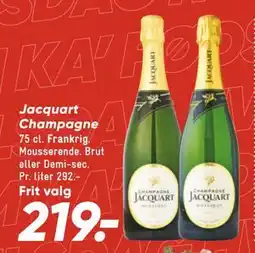Bilka Jacquart Champagne, DKK 219 tilbud
