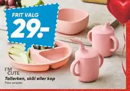 Bilka Tallerken, skål eller kop, DKK 29 tilbud
