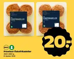 Netto Premieur fiskefrikadeller, DKK 20 tilbud