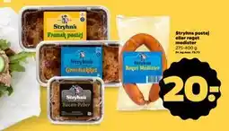 Netto Stryhns postej eller røget medister, DKK 20 tilbud
