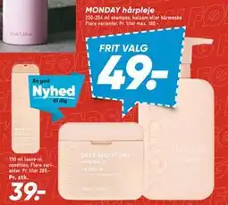 Bilka MONDAY hårpleje, DKK 49 tilbud