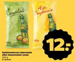 Netto Salatmesteren remoulade eller mayonnaise i pose, DKK 12 tilbud