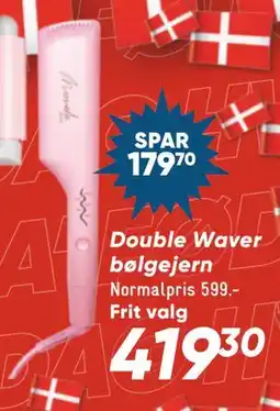 Bilka Double Waver bølgejern, DKK 419.3 tilbud