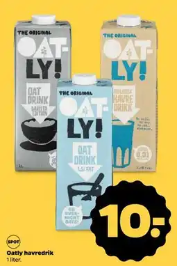 Netto Oatly havredrik, DKK 10 tilbud