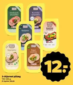 Netto 3-Stjernet pålæg, DKK 12 tilbud