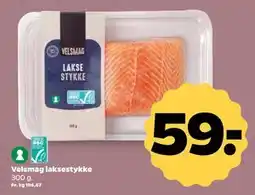 Netto Velsmag laksestykke, DKK 59 tilbud