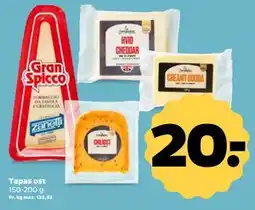 Netto Tapas ost, DKK 20 tilbud