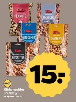 Netto KiMs nødder, DKK 15 tilbud