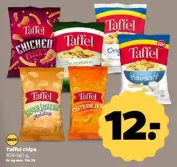 Netto Taffel chips, DKK 12 tilbud