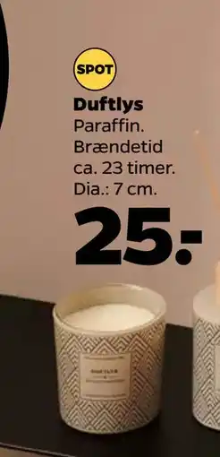 Netto Duftlys, DKK 25 tilbud
