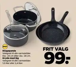 Netto Stegepande, DKK 99 tilbud