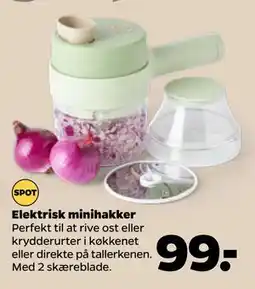 Netto Elektrisk minihakker, DKK 99 tilbud