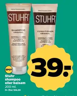 Netto Stuhr shampoo eller balsam, DKK 39 tilbud