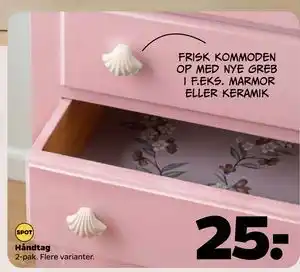 Netto Håndtag, DKK 25 tilbud