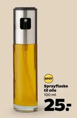 Netto Sprayflaske til olie, DKK 25 tilbud