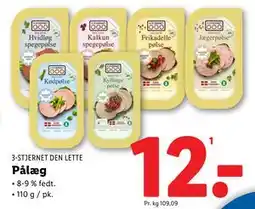 Lidl Pålæg, DKK 12 tilbud