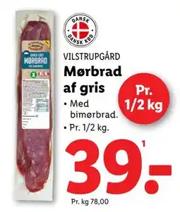 Lidl Mørbrad af gris, DKK 39 tilbud