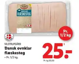 Lidl Dansk ovnklar flæskesteg, DKK 25 tilbud