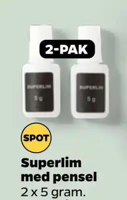 Netto Superlim med pensel, DKK 30 tilbud