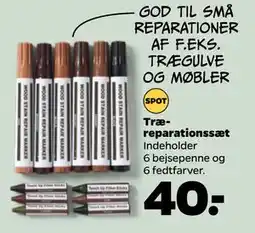 Netto Træreparationssæt, DKK 40 tilbud