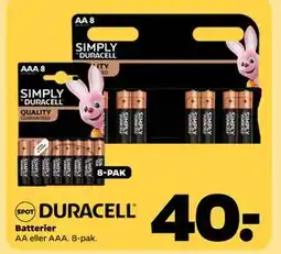 Netto Batterier, DKK 40 tilbud