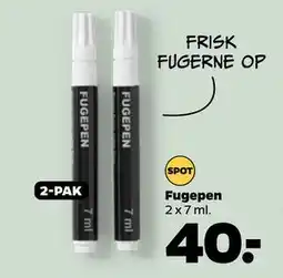 Netto Fugepen, DKK 40 tilbud