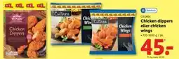 Lidl Chicken dippers eller chicken wings, DKK 45 tilbud