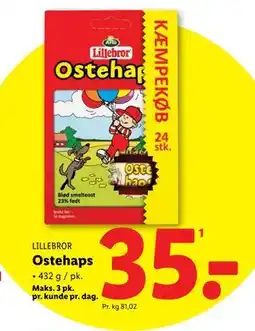 Lidl Ostehaps, DKK 35 tilbud